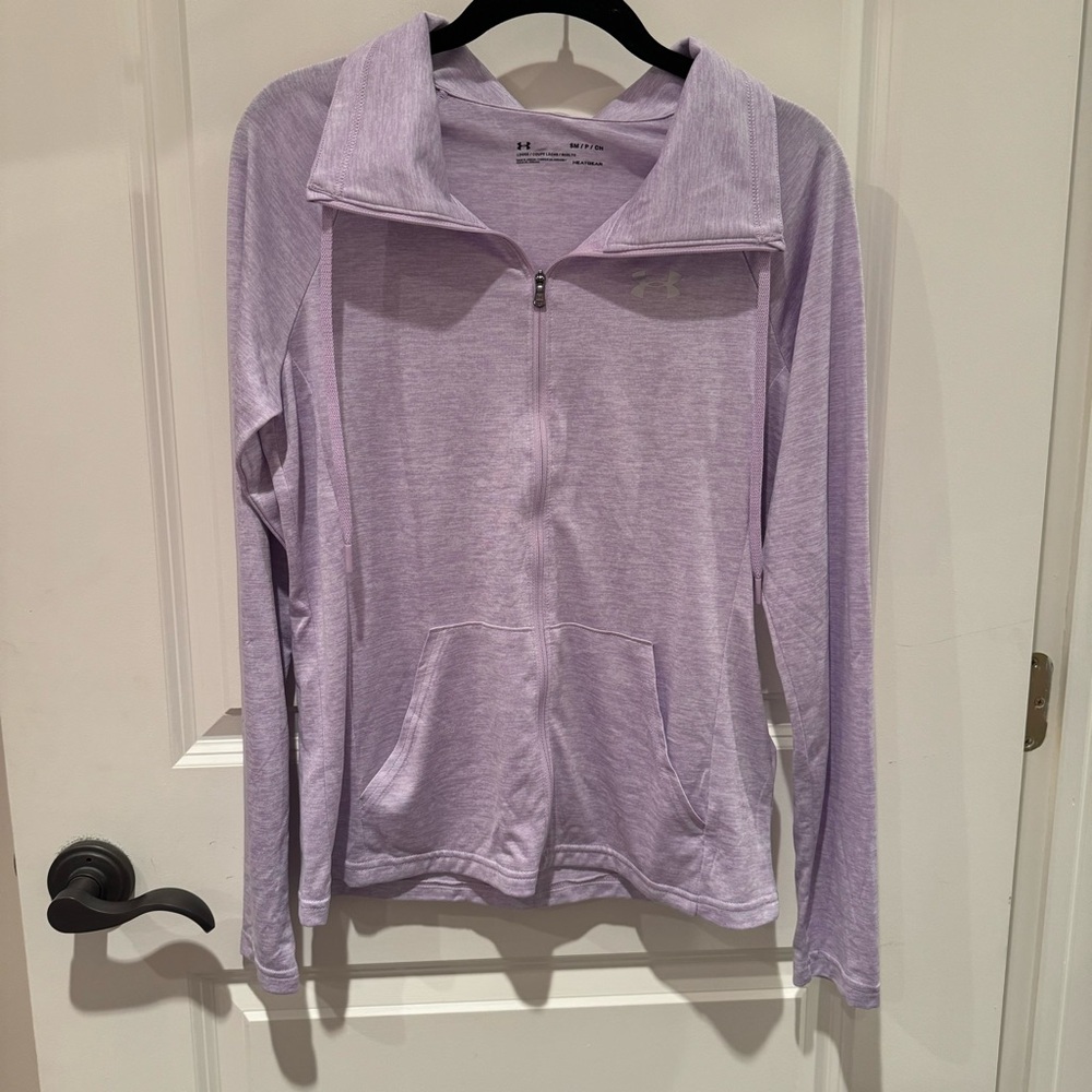 Under Armour Light Purple HeatGear Jacket